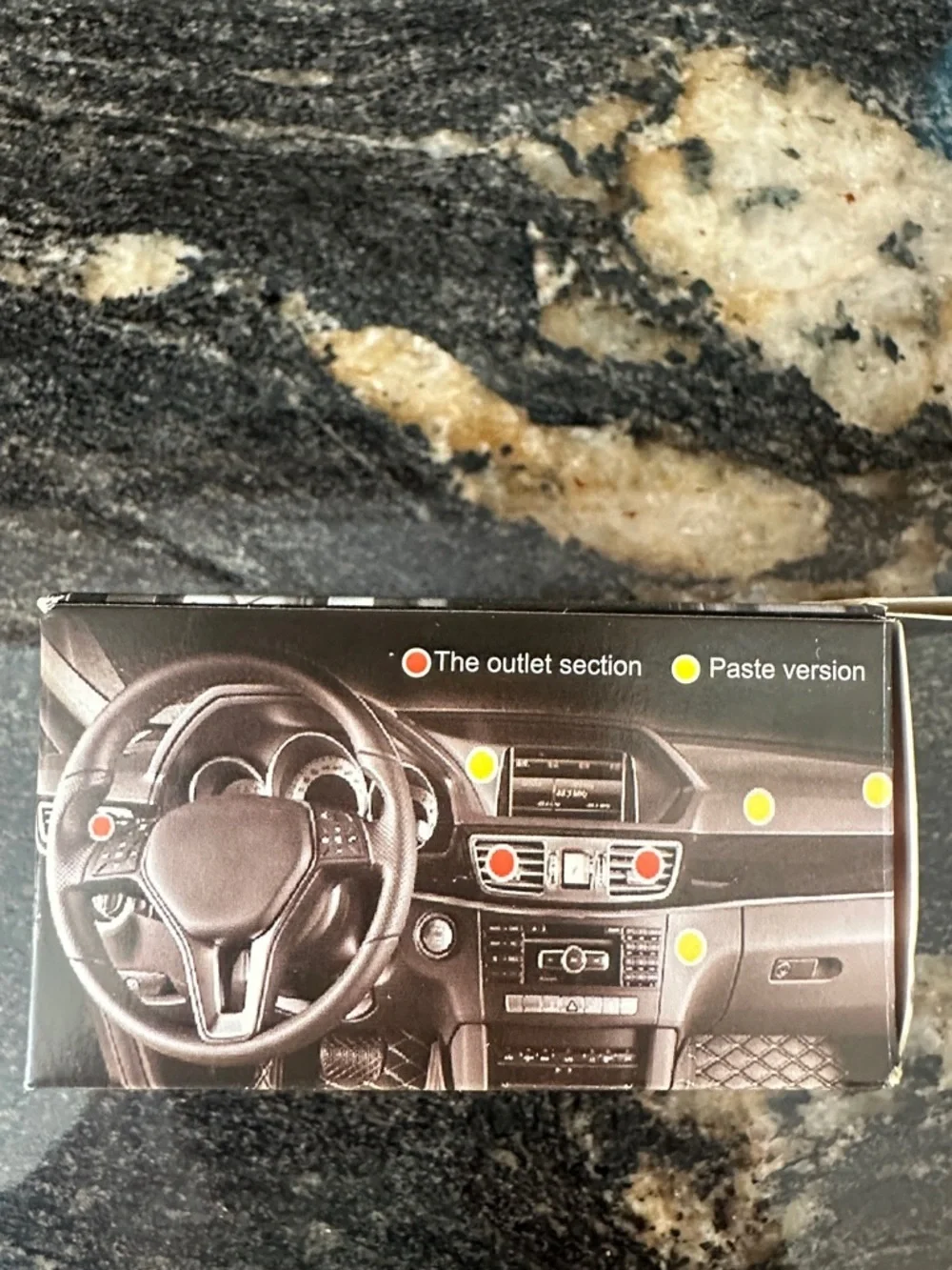 Magnetic Car Phone Holder Mount - Black